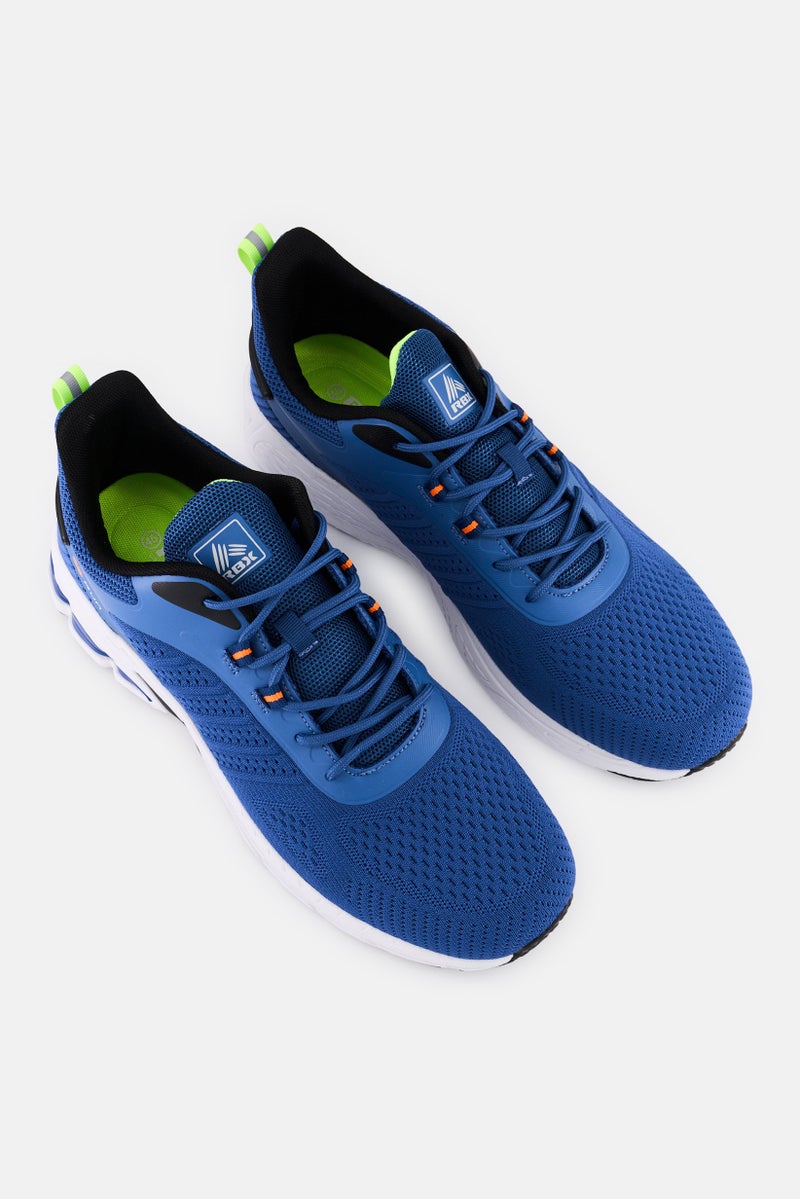 RBX Men Lace Up Running Shoes, Blue  - Image 4