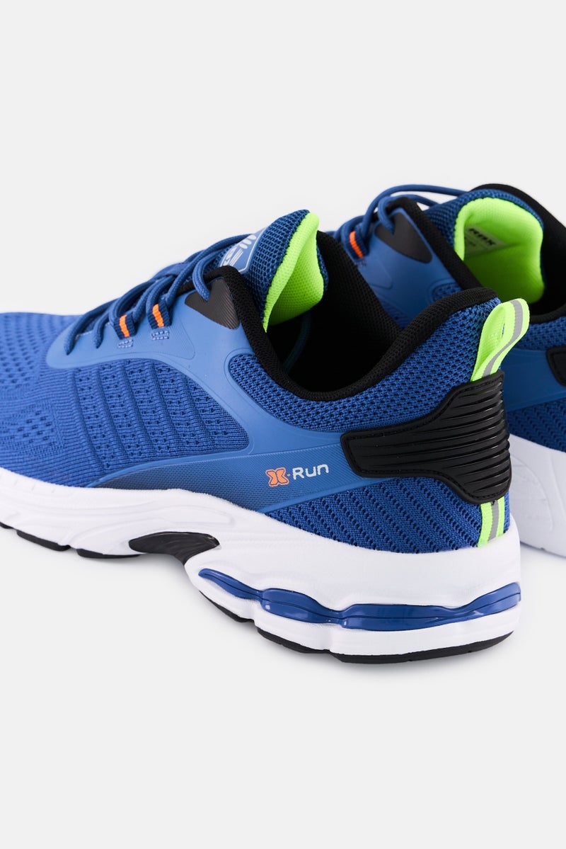 RBX Men Lace Up Running Shoes, Blue  - Image 3