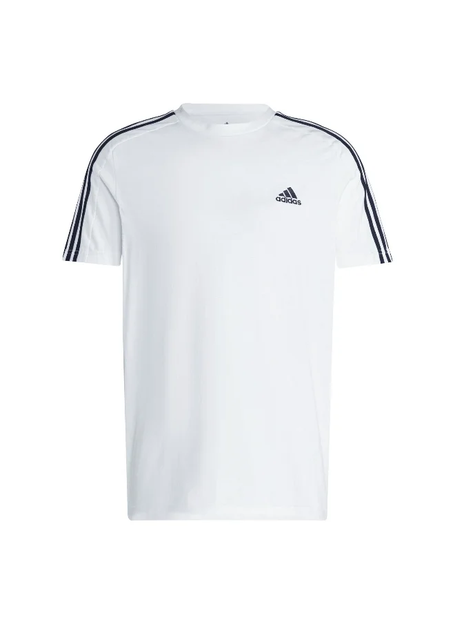 اديداس adidas M 3S Sj T White Training T-Shirts 2XSS
