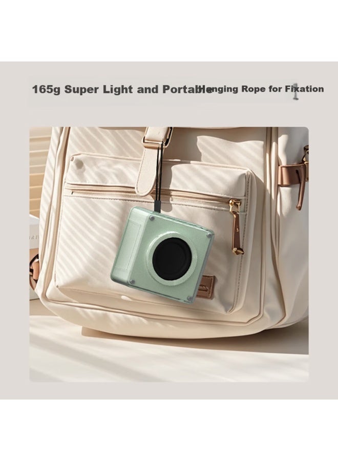 JD.com Jd Jingzao J-box Mini Bluetooth Speaker Wireless Portable Small Speaker Mobile Subwoofer Car Speaker Outdoor Mini Cash Collection Voice Prompter Green - Image 1