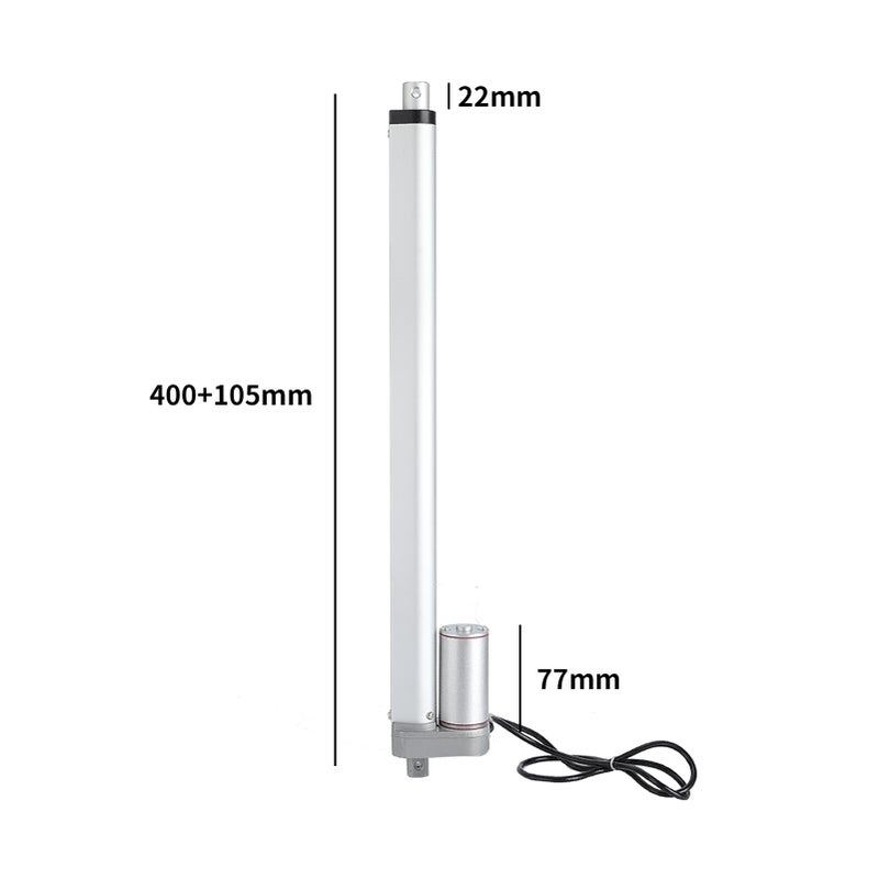 Linear Actuator Electric Putter Motor Induatrial Tools Stroke 400mm DC 12V JSTGZU1 - Image 3