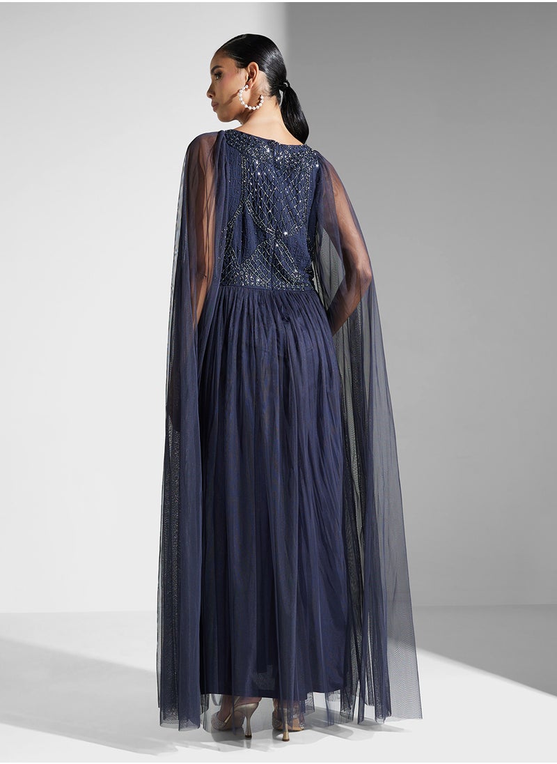 Amelia Rose Embellished Dress  - Image 2
