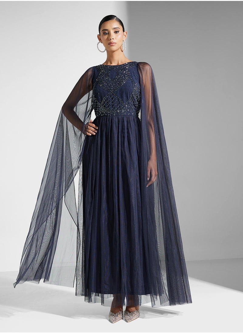 Amelia Rose Embellished Dress  - Image 4