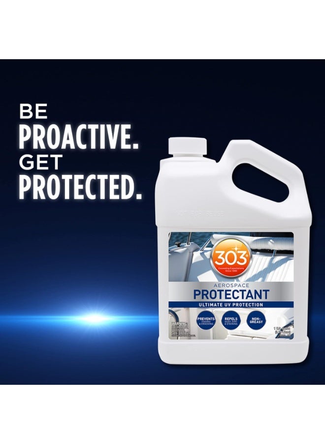 303 Products 303 Products Marine Aerospace Protectant Spray – UV Protection, Repels Dust, Dirt, & Staining, Matte Finish, Restores Like-New Appearance, Outdoor Patio & Boat Cleaning Supplies 1 Gallon - Image 5