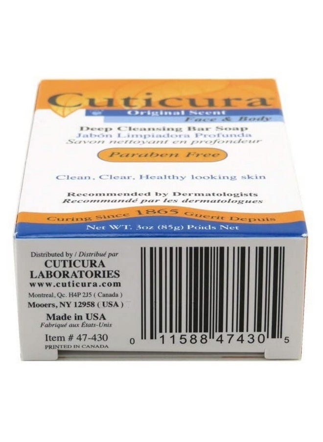 Huieter Cuticura Original Soap Bar 3oz Box (3 Pack)  - Image 5