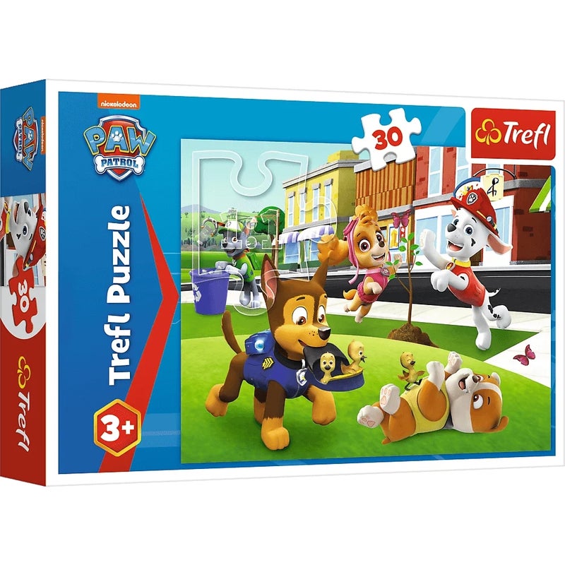 Trefl - Paw Patrol Puppies in Action Puzzle 30 Pieces - 18306 - Image 1