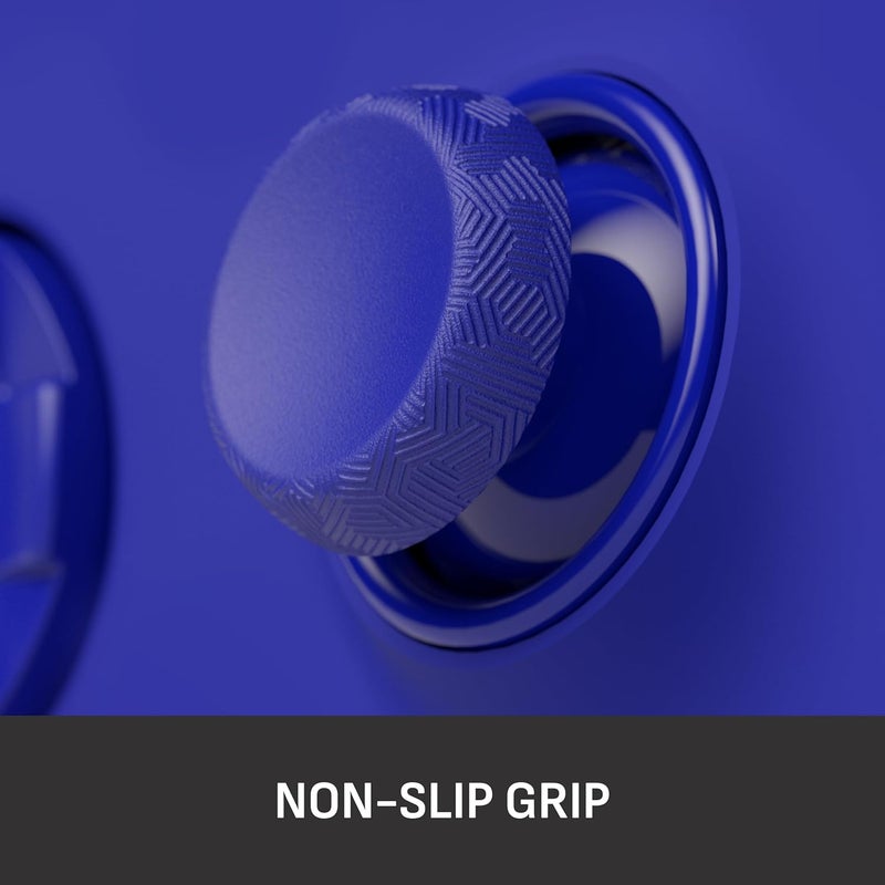 SCUF VALOR PRO Thumbstick Kit – 1 Short Concave, 1 Short Domed, 1 Long Concave, 1 Long Domed, Easy to Swap, Durable – Blue - Image 3