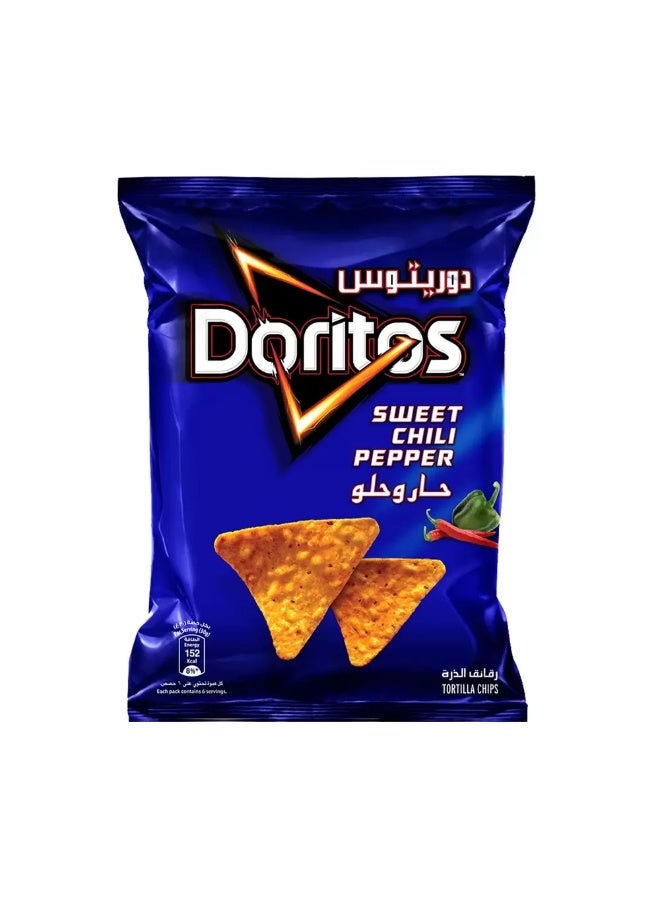 Doritos Sweet Chili Pepper Tortilla Chips- 90gms