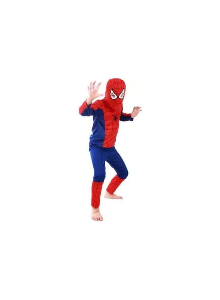 DeloPik Spiderman Costume, an Ultimate Superhero Dress with Polyester Material for Kids 4-5 years - Image 3