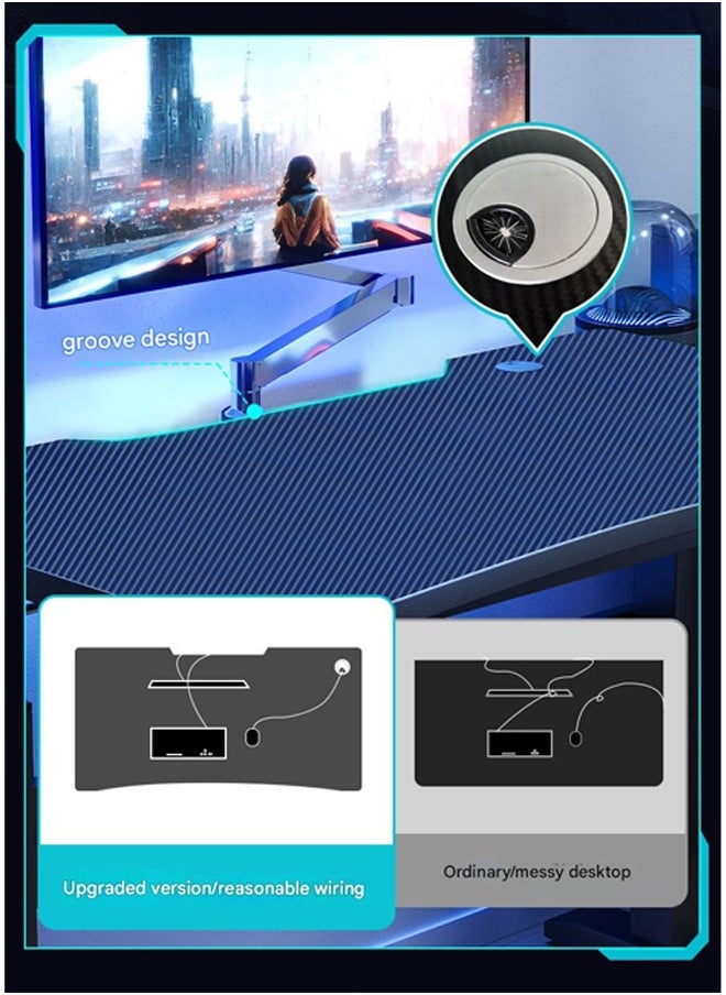 NKX - Adjustable Lifting Standing Computer Desk, Gaming, Home Office and Study Table 120 CM - Image 1