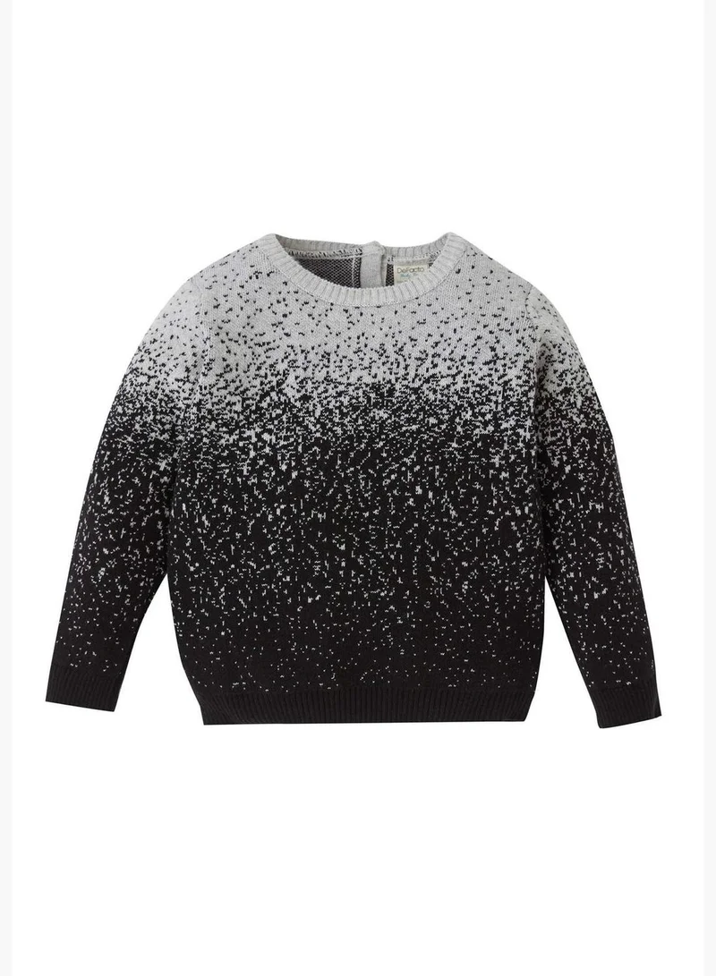 DeFacto BabyBoy Regular Fit Bike Neck Long Sleeve Tricot Pullover