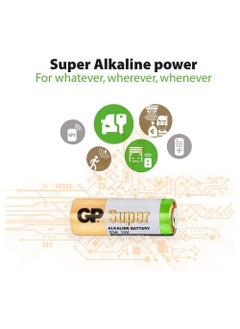 GP 15-Pieces GP Super 23A High Voltage 12V Alkaline Batteries  - Image 3