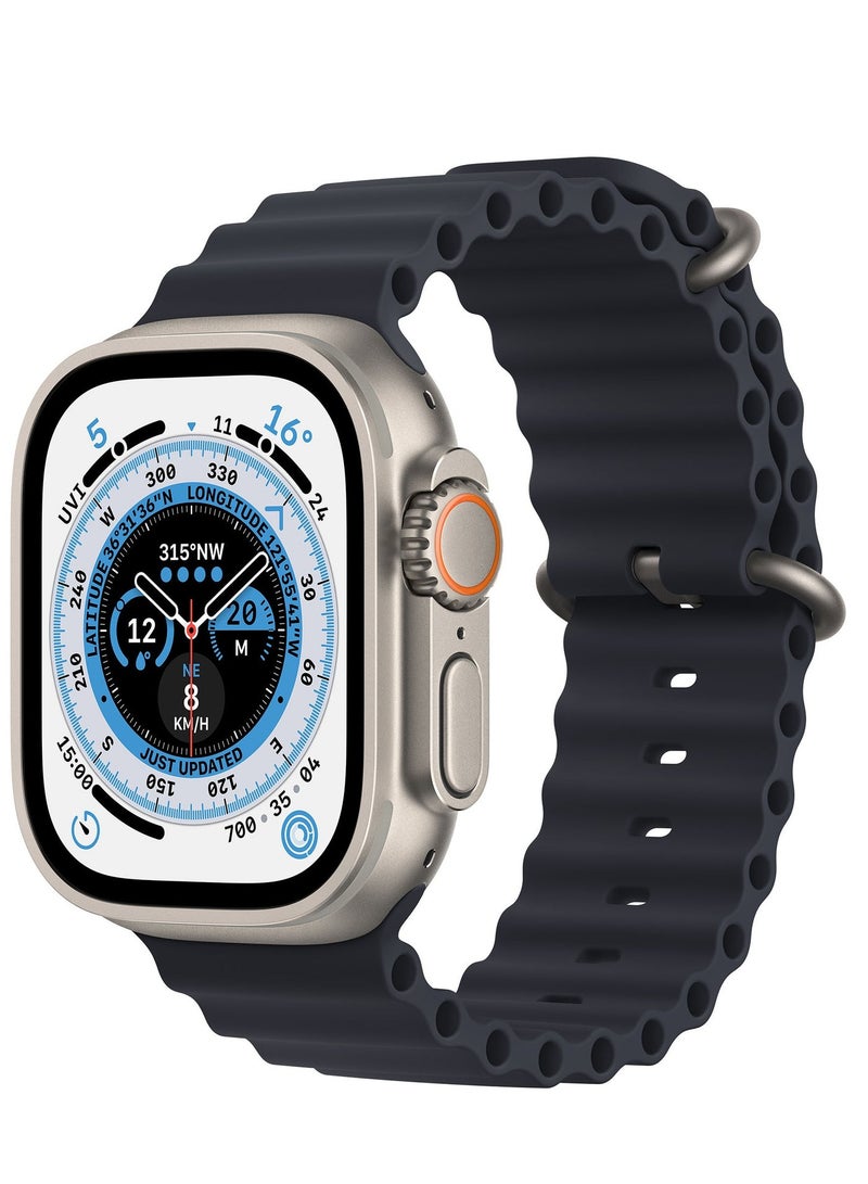 HW Smart WATCH Ultra Health Fitness Tracker Sport Watch  +addition Replacement Band 49MM-Multicolour - Image 3