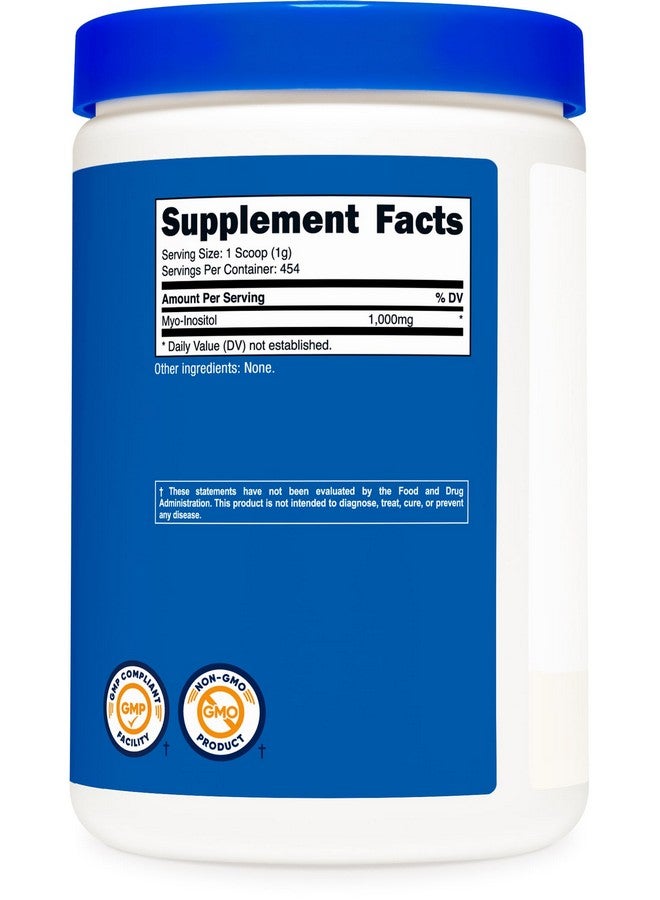 Nutricost Inositol Powder 1LB (454 Grams) - Gluten Free, Non-GMO - Image 5