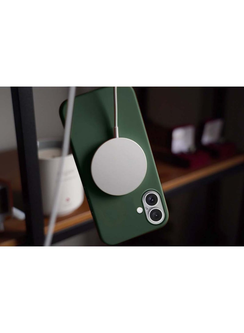 Wtech Apple iPhone 16 Plus 2024 Premium Soft Liquid Silicone Case Cover - Dark Green - Image 5