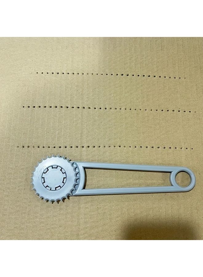 Grey Cardboard Box Punch Tool Portable Hole Punch For DIY Crafts And Art Projects - Image 5