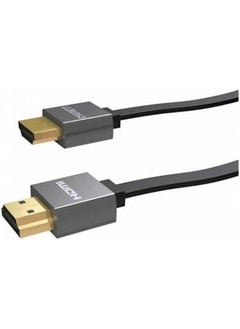 Cygnett Cygnett High Speed Highwire HDMI Cable, 1.5m Length, 24k Gold Plated Ribbon with Ethernet, Transmit High Definition Video and Audio, Gray  - Image 1