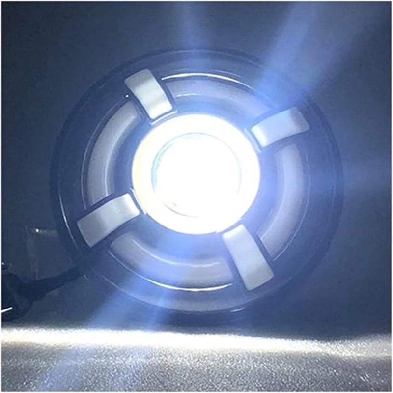 Vuzmode 7-Inch Round LED Headlight and 4-Inch Fog Light Kit for Jeep Wrangler - Image 2