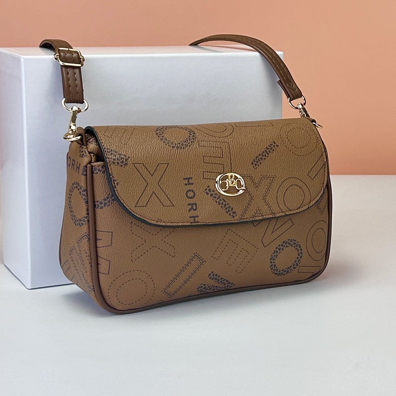 Qianzi Fox 2025 Spring New Fashion Printed Women'S Bag All-Match Large Capacity Shoulder Crossbody Bag - Image 4
