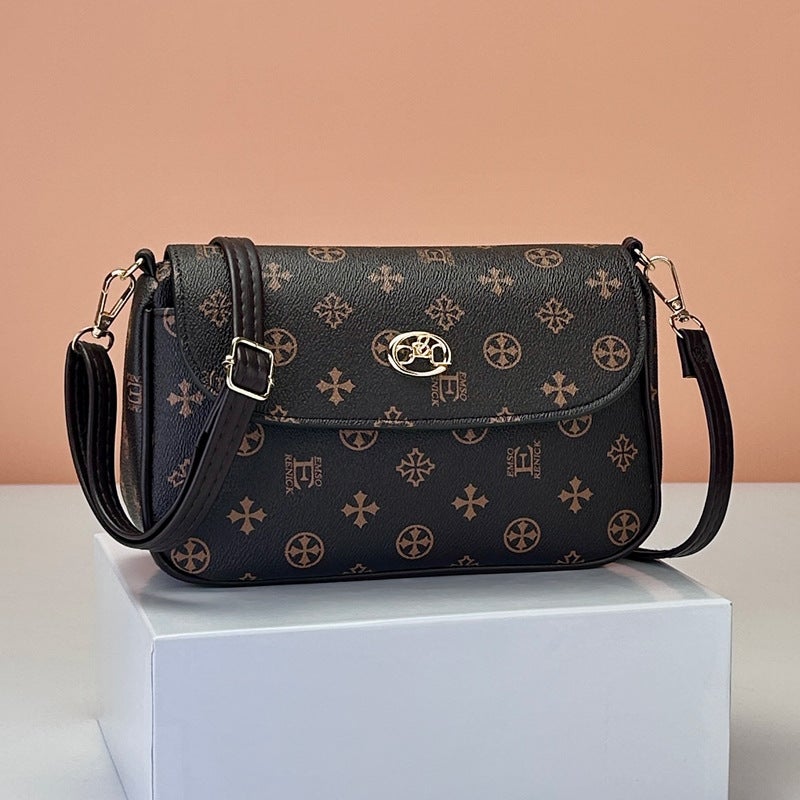 Qianzi Fox 2025 Spring New Fashion Printed Women'S Bag All-Match Large Capacity Shoulder Crossbody Bag - Image 2