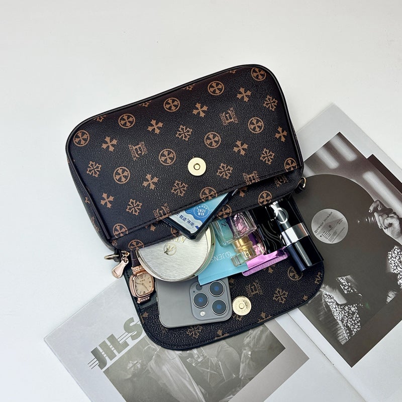 Qianzi Fox 2025 Spring New Fashion Printed Women'S Bag All-Match Large Capacity Shoulder Crossbody Bag - Image 5