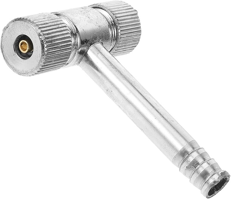 Dual Head Tire Inflator Chuck T Type Air Compressor Attachment for Motorcycle Electric Bike - Image 2