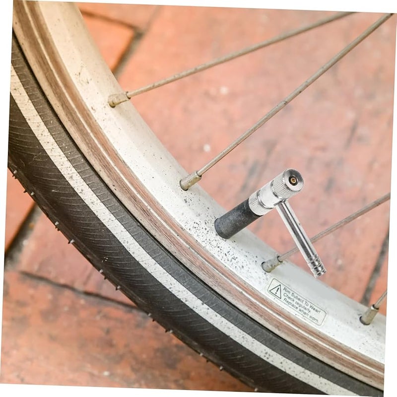 Dual Head Tire Inflator Chuck T Type Air Compressor Attachment for Motorcycle Electric Bike - Image 5