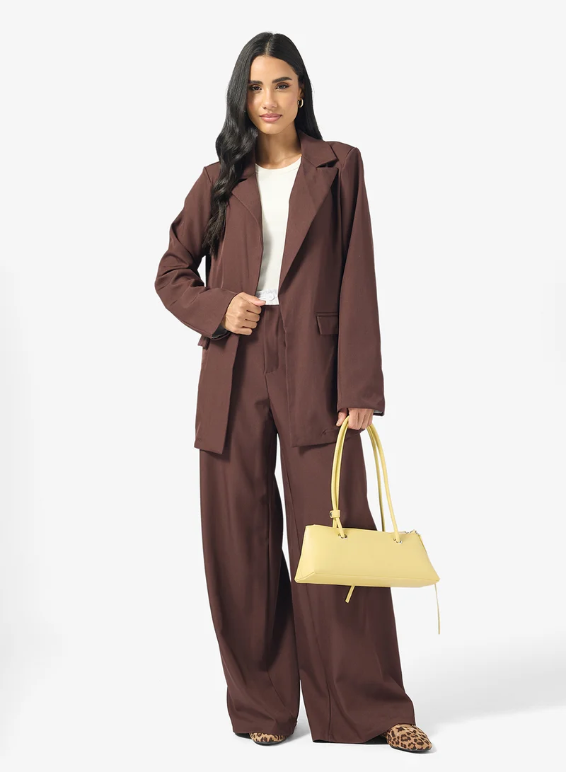 Ginger Oversize Blazer & Pant Tailored Set