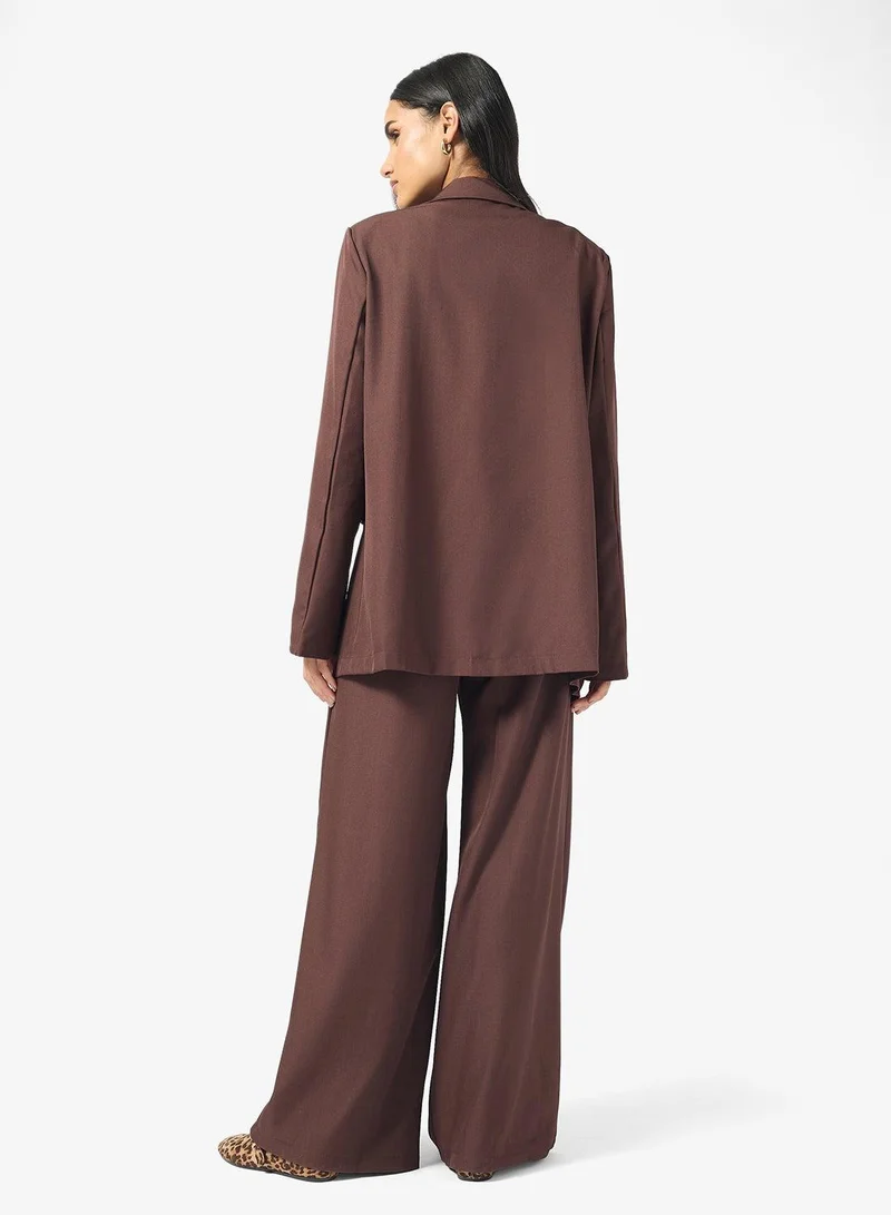 Ginger Oversize Blazer & Pant Tailored Set