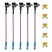 ZIMISI 5PCS 12V Car AddaCircuit Fuse Low Profile Mini Blade Fuse Holder with 5 x 5A Inserts Automotive Fuses TAP Adapter Set for Car Boat Truck Mini - Image 2