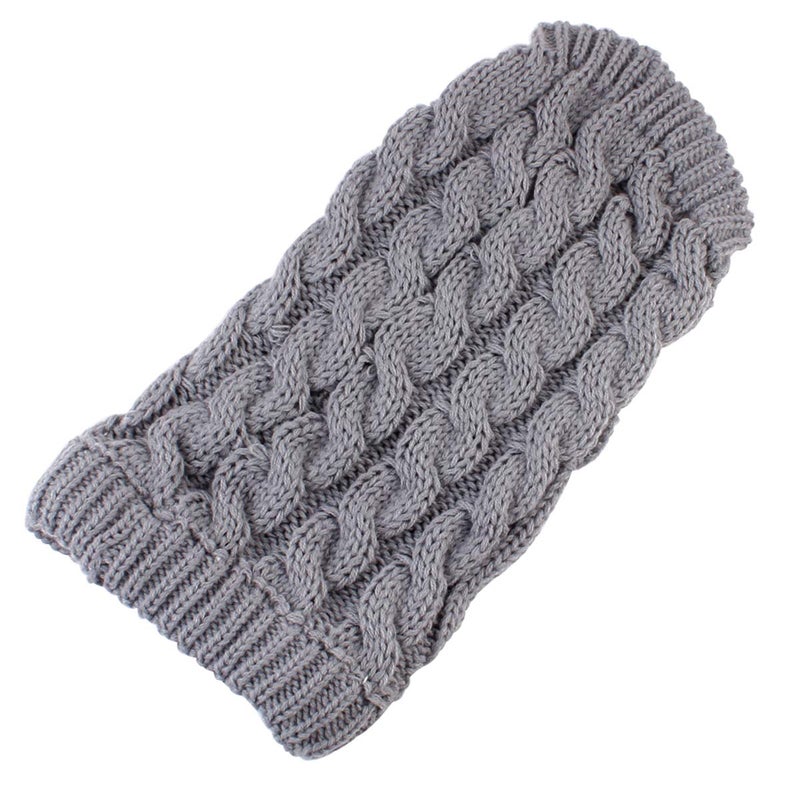 Winmany Pet Dog Turtleneck Knitting Sweater Coat Winter Warmer Thickening Pullover Knitwear Crochet Coat Clothes for Small Medium Dog Cat - Image 4