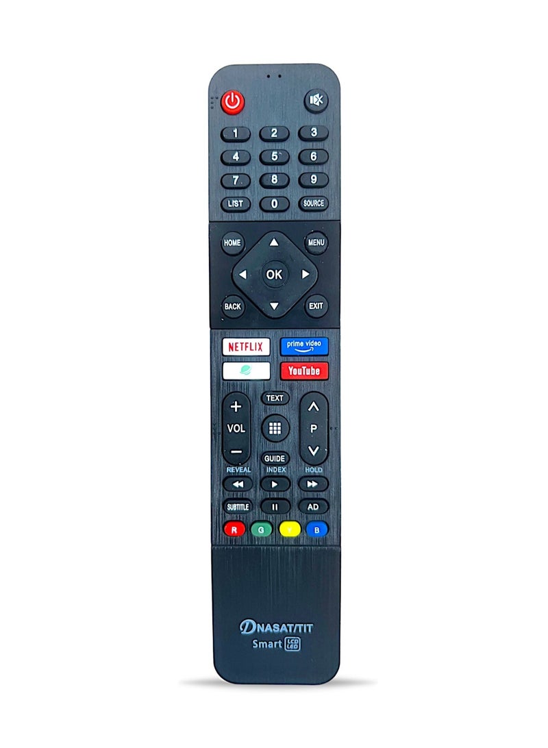 Remote control for DNASAT/TIT Smart LCD LED TV