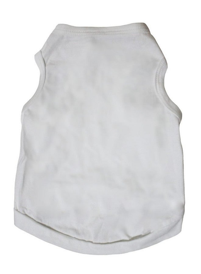 بيتيتبيلا قميص جرو كلب أبيض (أبيض، كبير) - Image 1