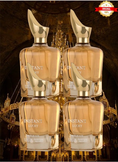 4 Pieces Instant Lucky Woman Perfume 100ml EDP