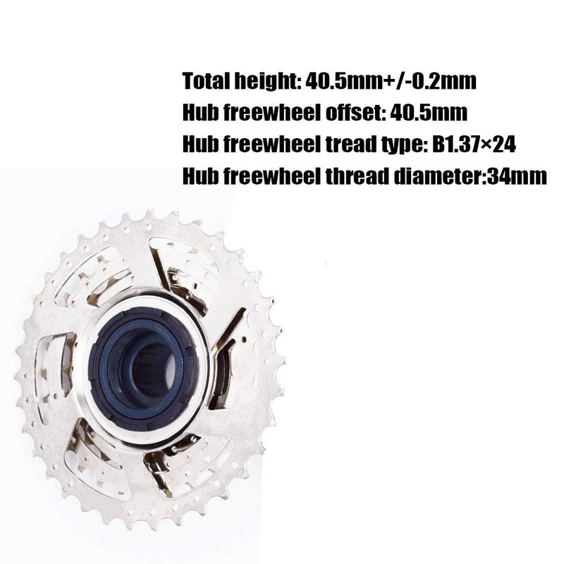 DRIFT MANIAC 9 Speed Freewheel 11-34 9spd Epoch E-Bike Screw On - Image 4