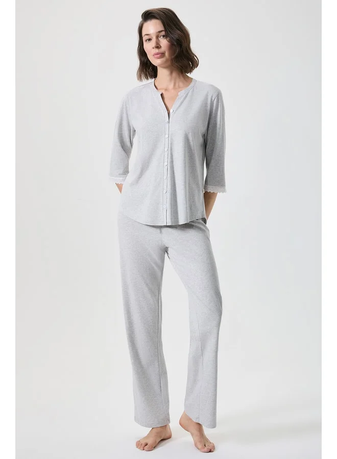 Penye Mood 100% Cotton Postpartum Pajama Set