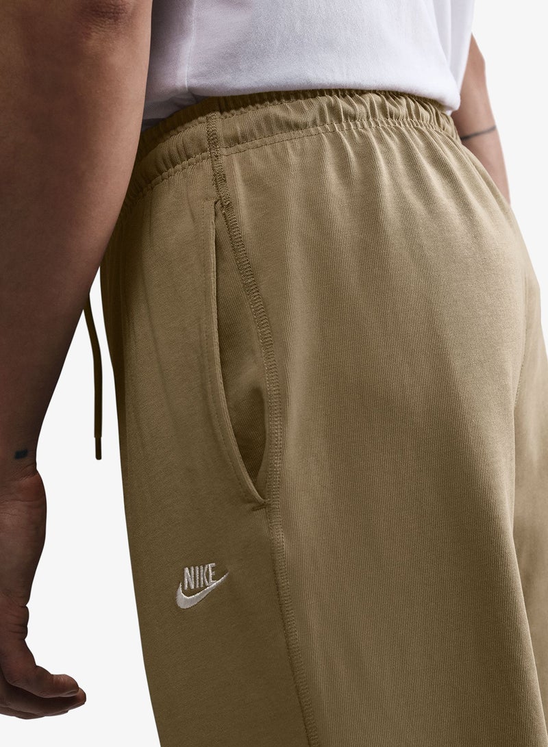 Nike Club Knit Open Hem Sweatpants - Image 4