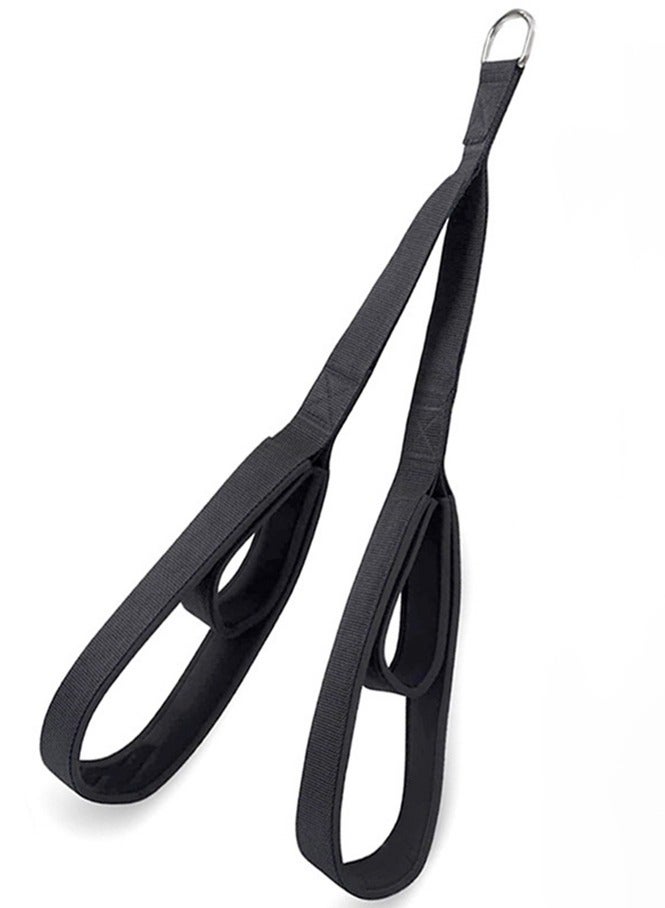 Generic Tricep Rope Cable Attachment,Two Size in One Extra Long Pull Down Rope,Triceps Extension Straps Gym Equipment, Home Workout Handles for Resistance Bands  - Image 1