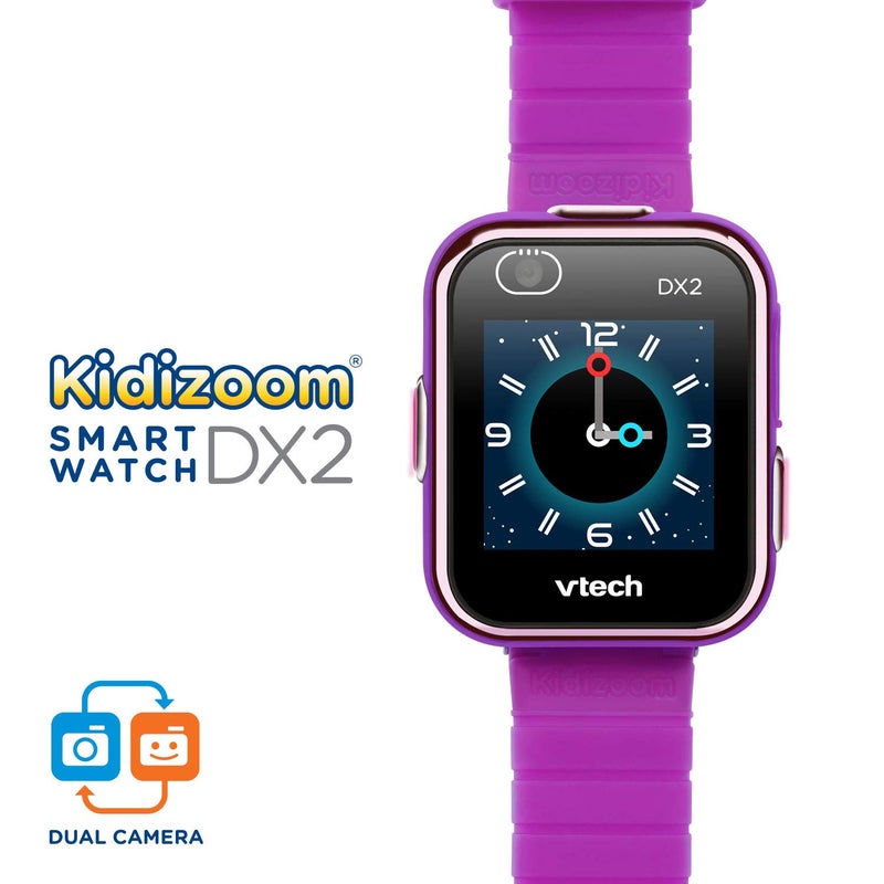 VTech KidiZoom Smartwatch DX2, Purple - Image 2