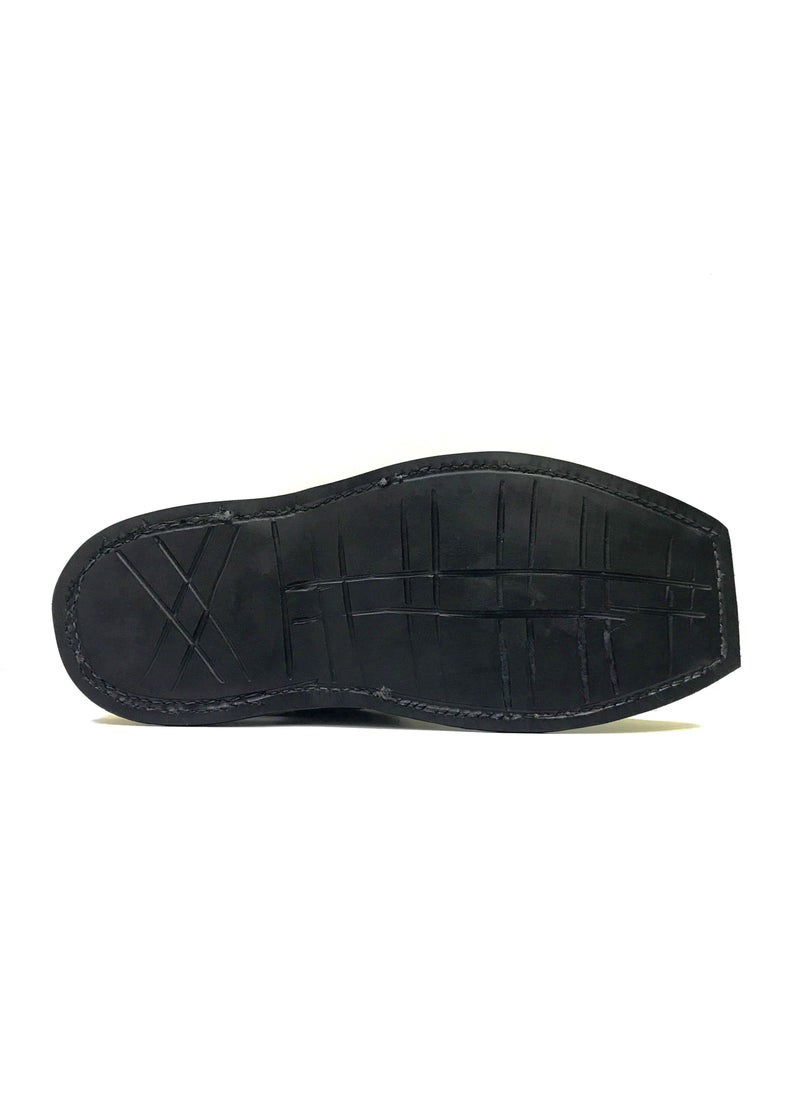 Pakhtun Chappal - Signature Leather Peshawari sandals Khaki Zardari sole - Image 1