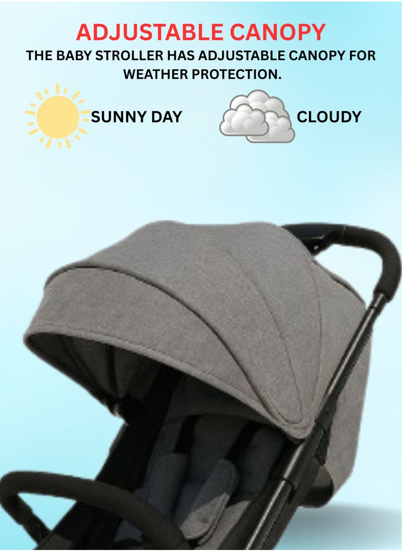 Generic - LIGHTWEIGHT BABY STROLLER l FOLDABLE, TRAVEL - FRIENDLY & COMFORTABLE" - Image 1