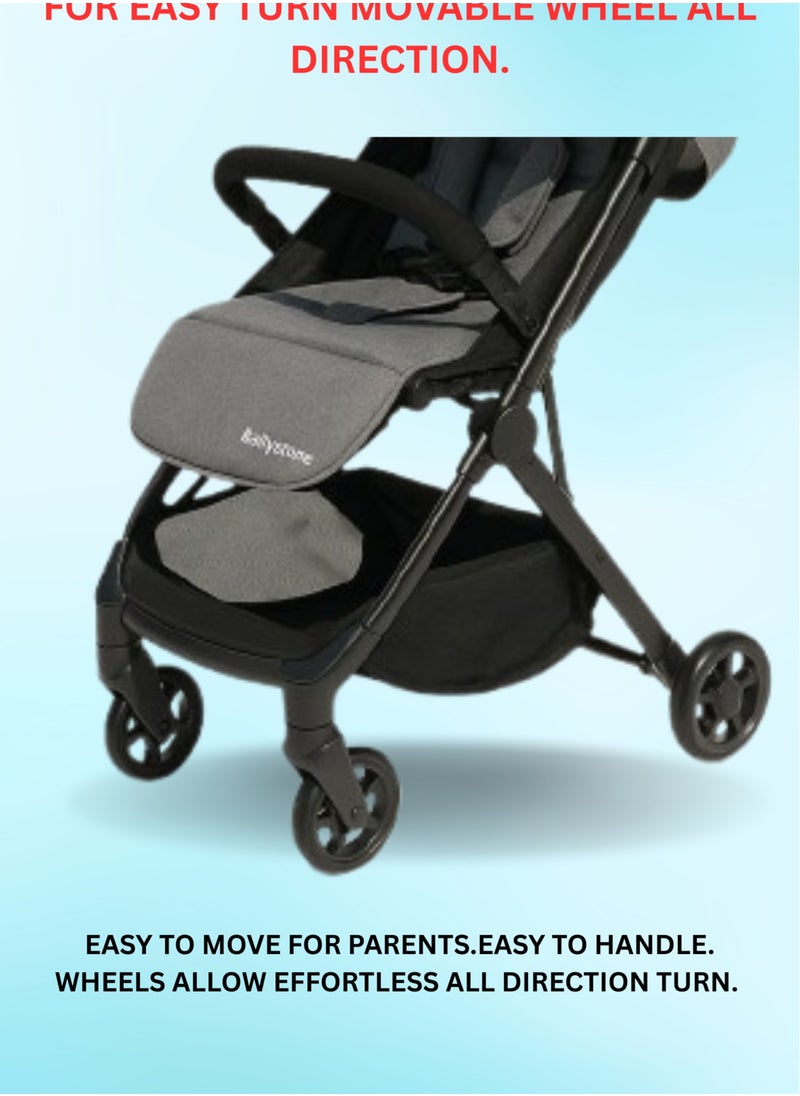 Generic - LIGHTWEIGHT BABY STROLLER l FOLDABLE, TRAVEL - FRIENDLY & COMFORTABLE" - Image 1