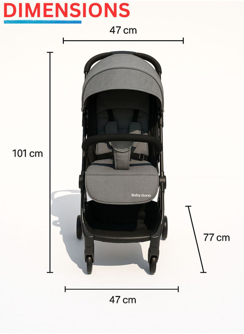 Generic - LIGHTWEIGHT BABY STROLLER l FOLDABLE, TRAVEL - FRIENDLY & COMFORTABLE" - Image 1