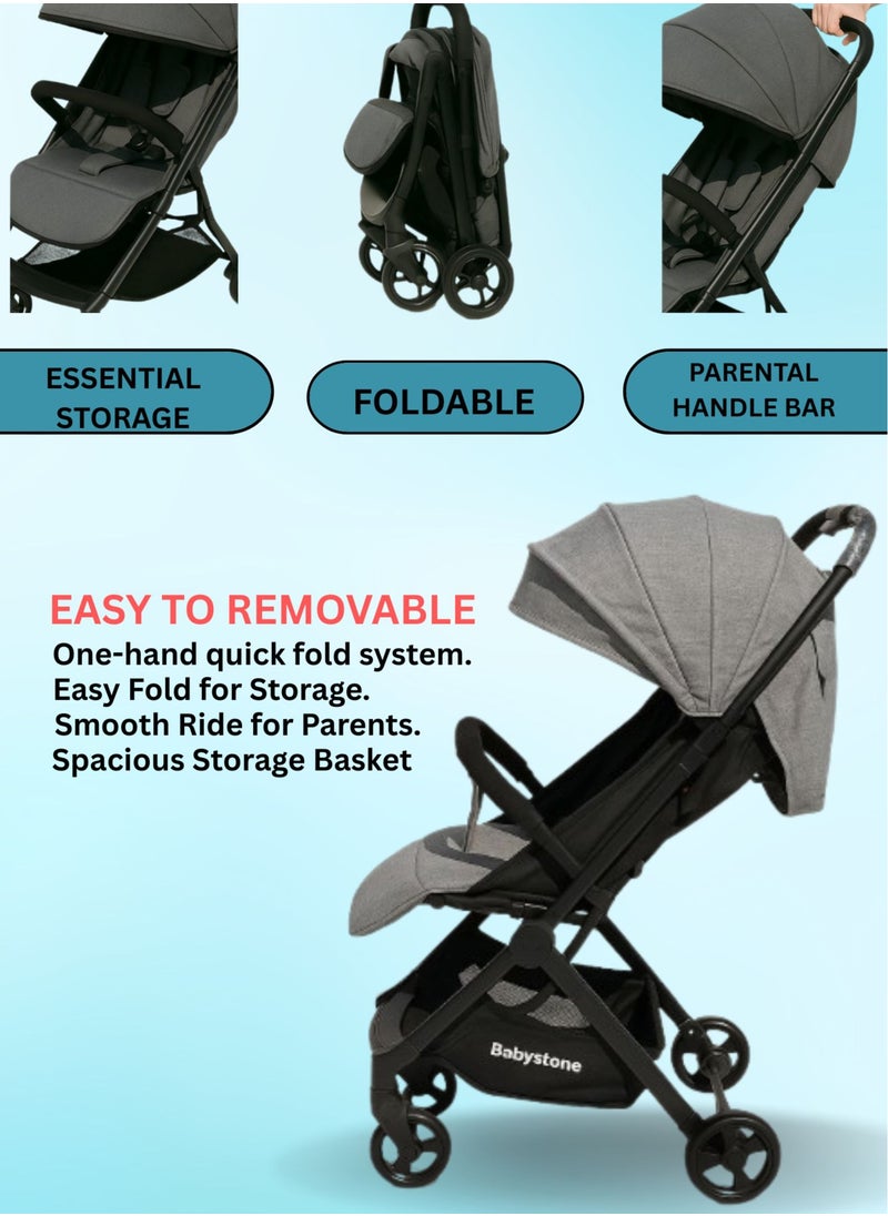 Generic - LIGHTWEIGHT BABY STROLLER l FOLDABLE, TRAVEL - FRIENDLY & COMFORTABLE" - Image 1