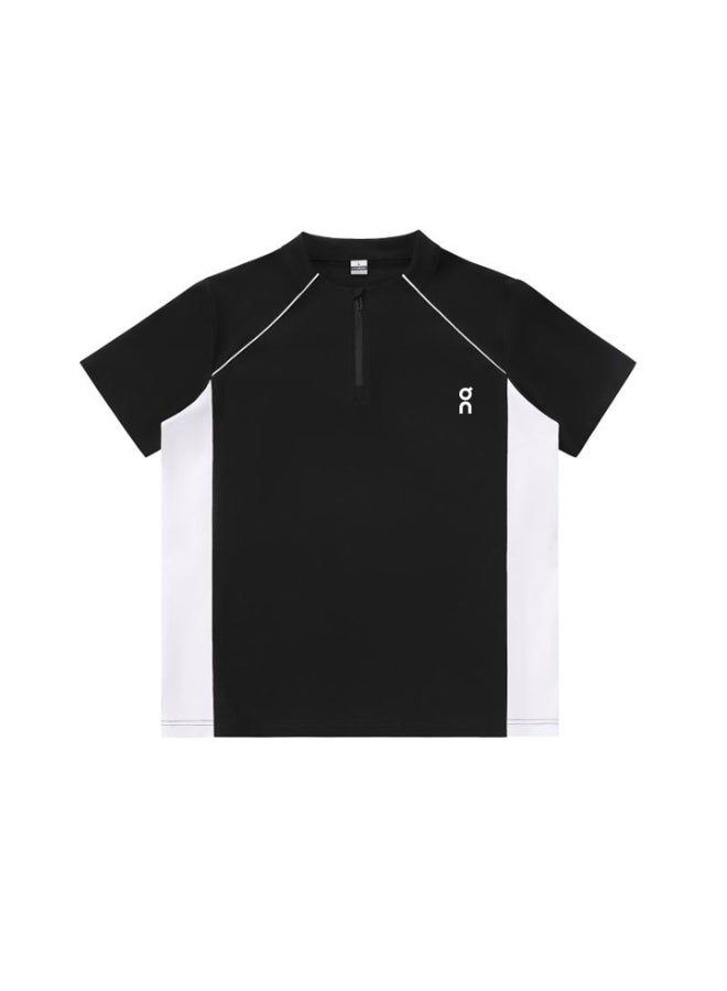 اون راننج On Running stand-up collar short-sleeved shirt, unisex. Suitable for outdoor sweatshirts, fitness and running. - Image 3