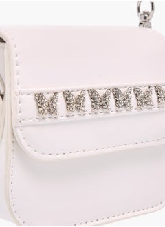 Flora Bella By Shoexpress Girls Butterfly Accent Crossbody Bag With Detachable Chain Strap And Flap Closure Ramadan Collection  - Image 4