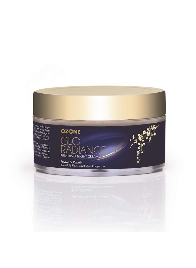 أوزون كريم أوزون جلو الليلي لإصلاح البشرة وإشراقتها 50 جرام - Image 1