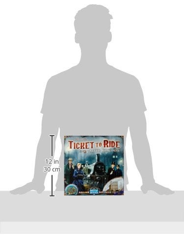 Days of Wonder Ticket to Ride United Kingdom + Pennsylvania Board Game EXPANSION - Strategy Game, Family Game for Kids & Adults, Ages 8+, 2-5 Players, 30-60 Minute Playtime, Made by Days of Wonder - Image 3