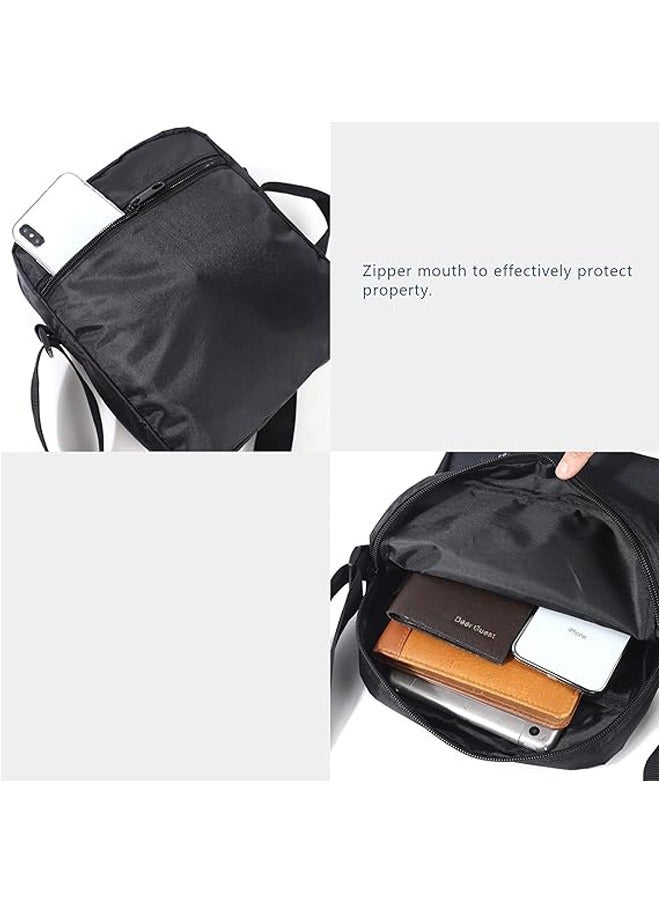 general 3 PCS Anime Demon Slayer Cosplay Backpack Set Nezuko Cute Fashion School Bag with Satchel Pencil Case Shoulder Bag Bookbag for Kids Boys Students Fans  - Image 2
