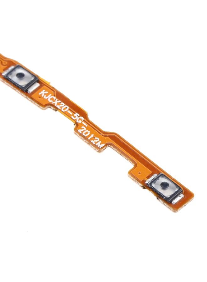 إيروريكس كابل مرن لزر الطاقة وزر التحكم في الصوت لهاتف Huawei Enjoy 20 5G - Image 4